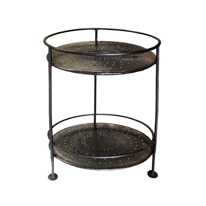 Two Tier Iron Table