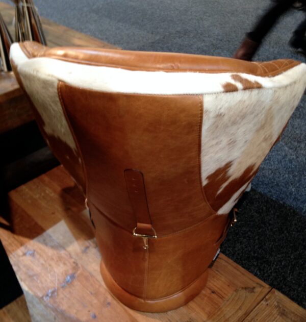 Rodeo Leather & Hide Chair