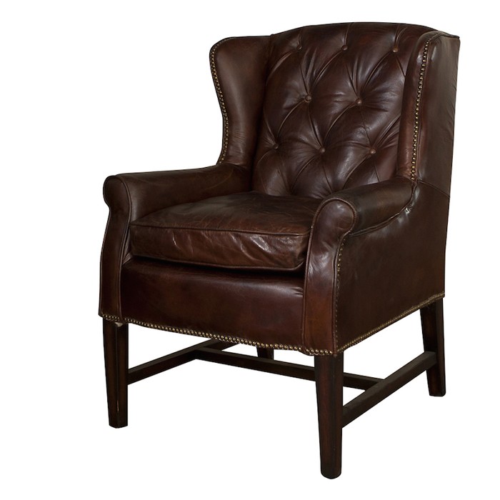 Clement Leather Arm Chair