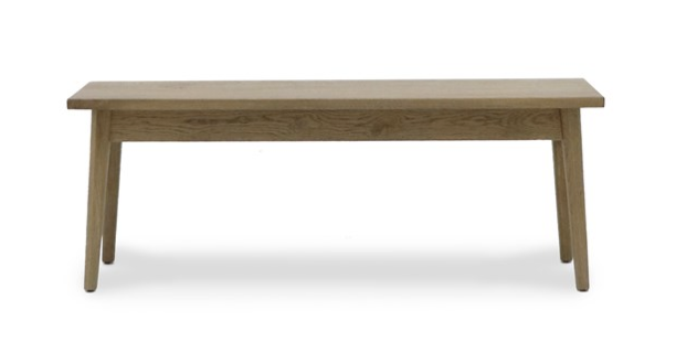 Vaasa Oak Bench 150 cm