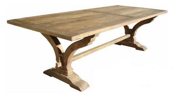 Victoria Elm Dining Table 12 Seater