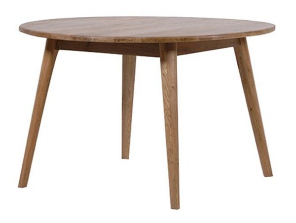 Vaasa Round Oak Table 1200