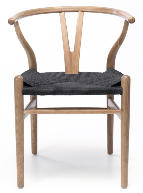 Wishbone Chair Natural & Black