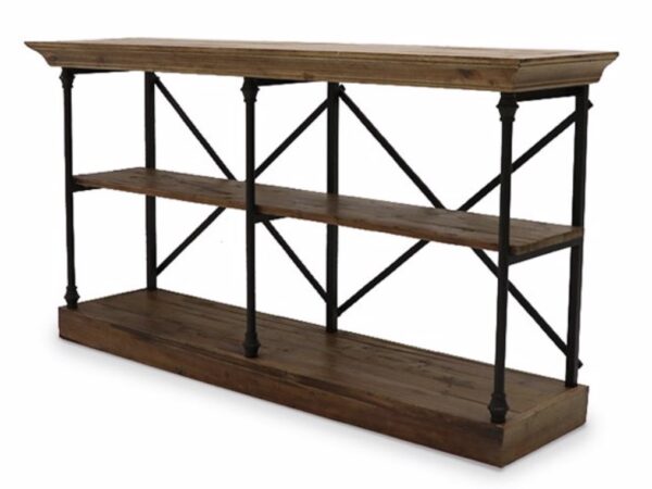 Provincial Iron & Pine Console