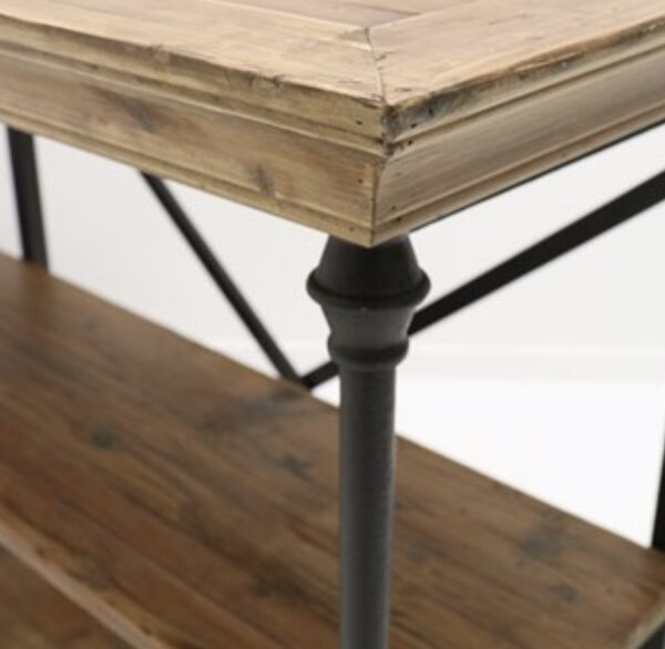 Provincial Iron & Pine Console