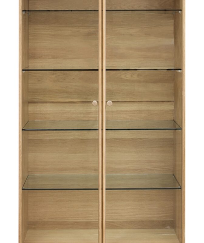 Rotterdam Oak Display Cabinet