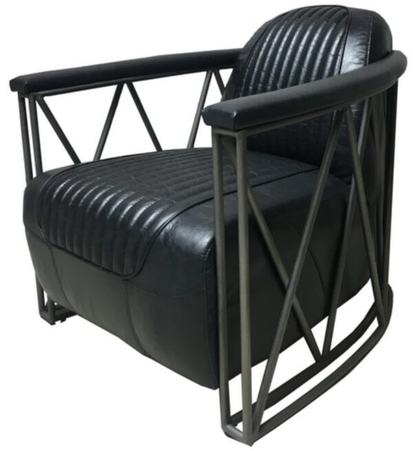 B52 Leather Arm Chair