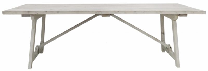 Loire Dining Table Whitewash