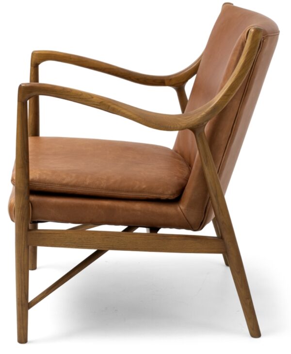 Finn Arm Chair Cognac Leather