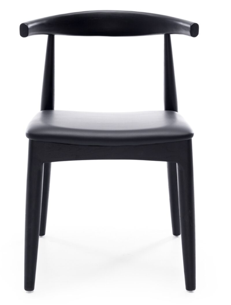 Elbow Dining Chair Black