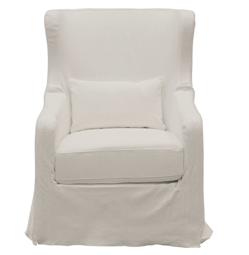 Cape Cod Swivel Chair White
