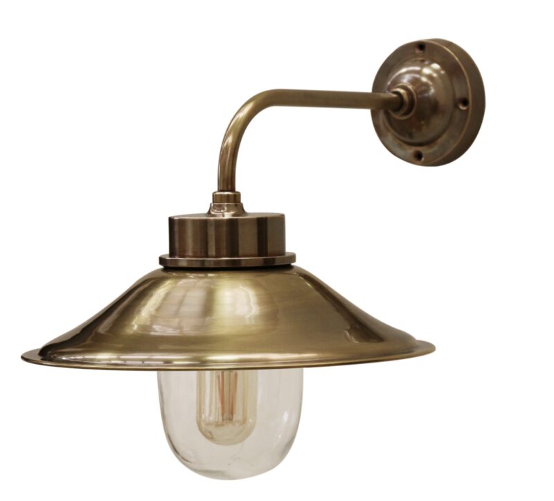 Cape Cod Brass Outdoor Wall Lamp
