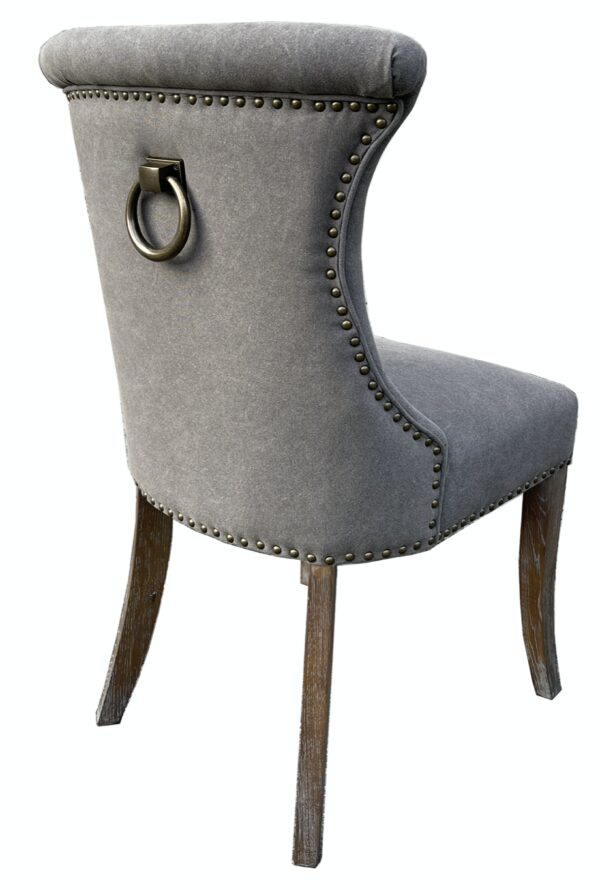 Largo Ring Back Dining Chair Grey