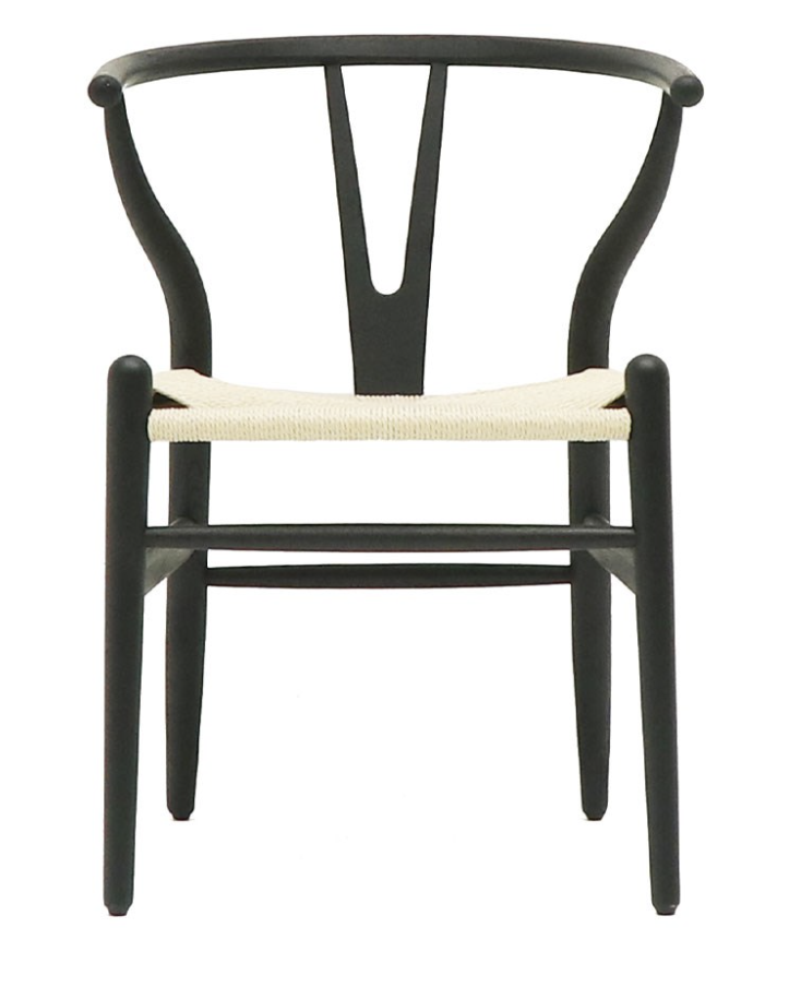 Jaffery Dining Chair Black/Natural