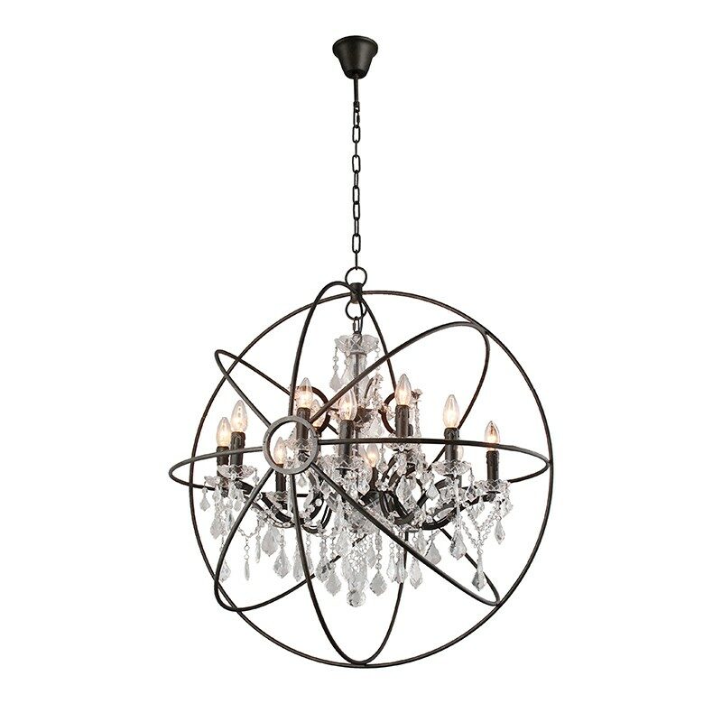 Rococo Orb Chandelier Large