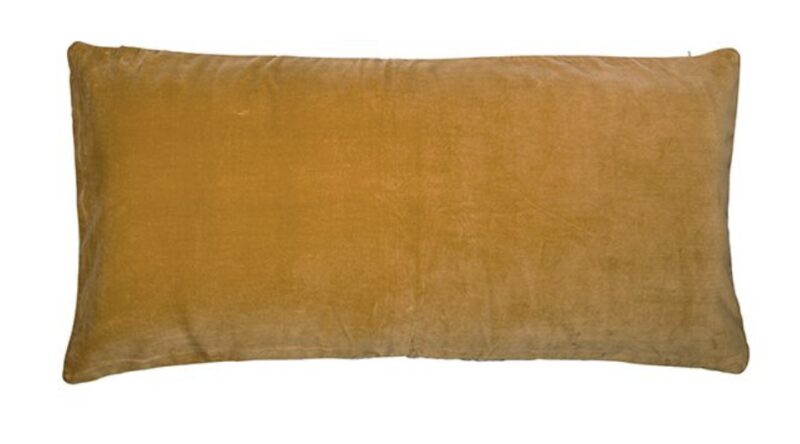 Velvet Lodge Pillow Saffron