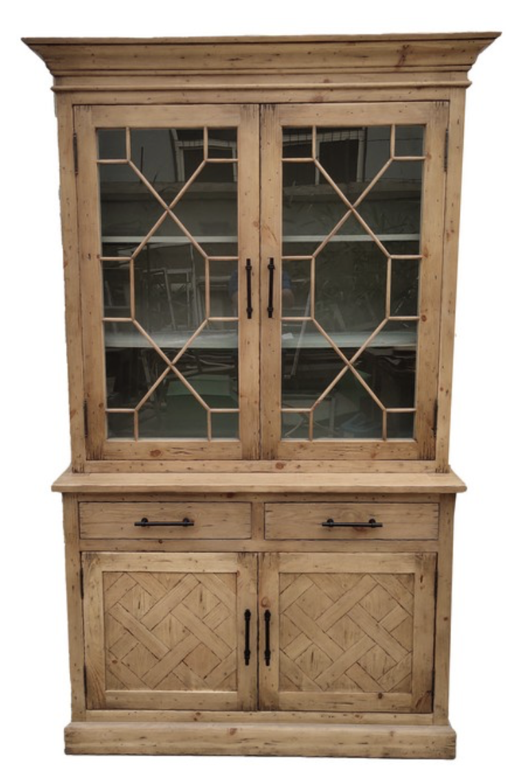 Bayly Parquet Display Cabinet
