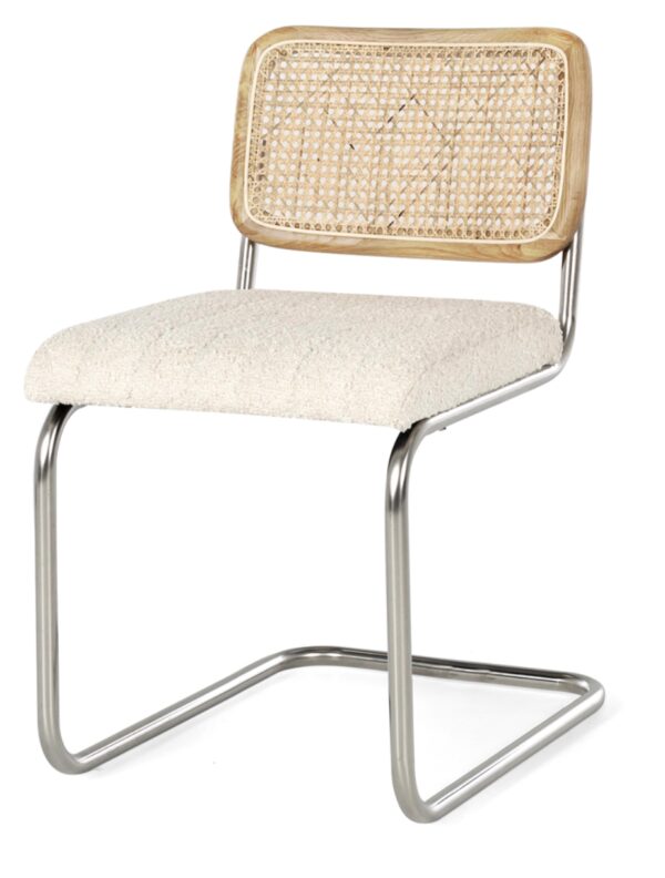 Breuer Dining Chair Boucle Seat