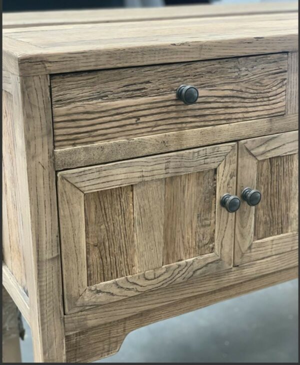 EVELYN NATURAL OAK CONSOLE
