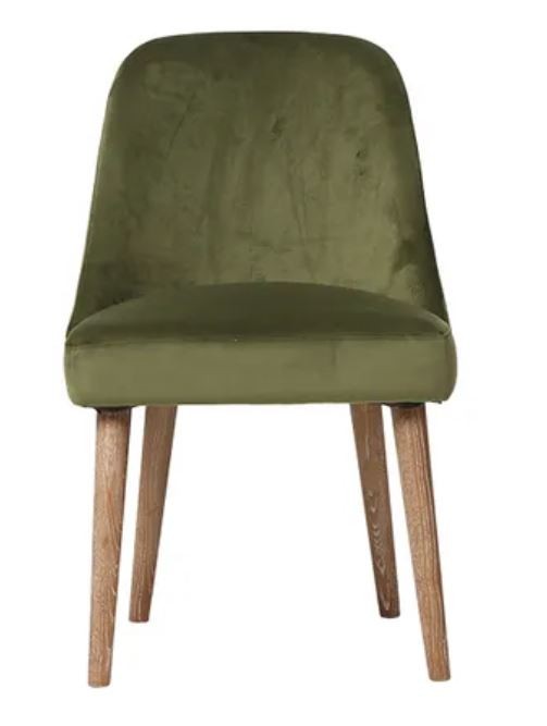 WHILTHEM DINING CHAIR OLIVE GREEN