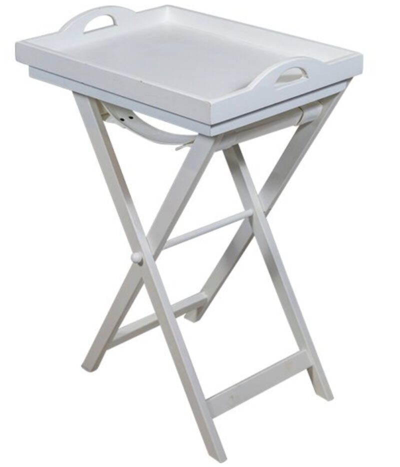 Butlers Side Table White