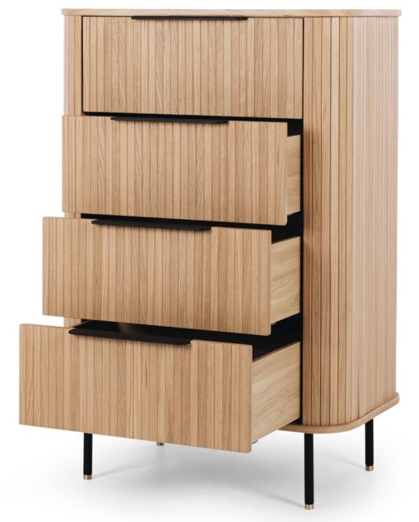 Anders Tall Chest Natural Oak