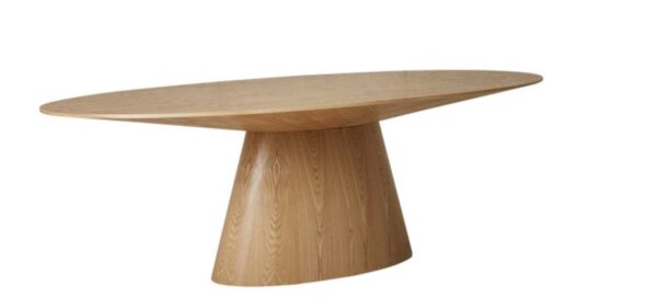 Classique Oval Dining Table Light Oak