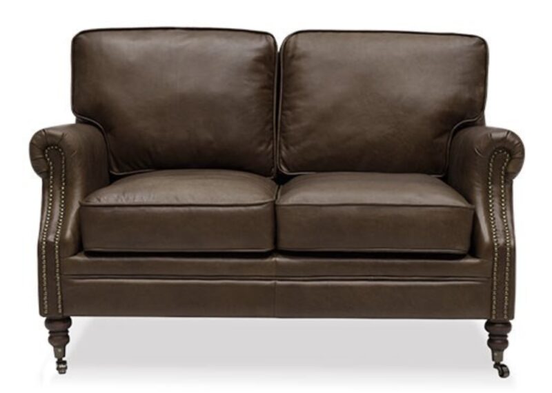 Brunswick 2 Seater Sofa Nutmeg Leather