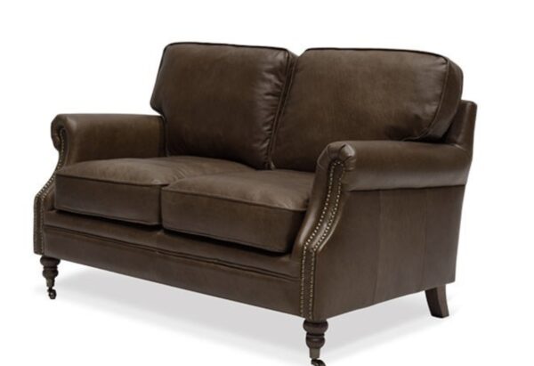 Brunswick 2 Seater Sofa Nutmeg Leather