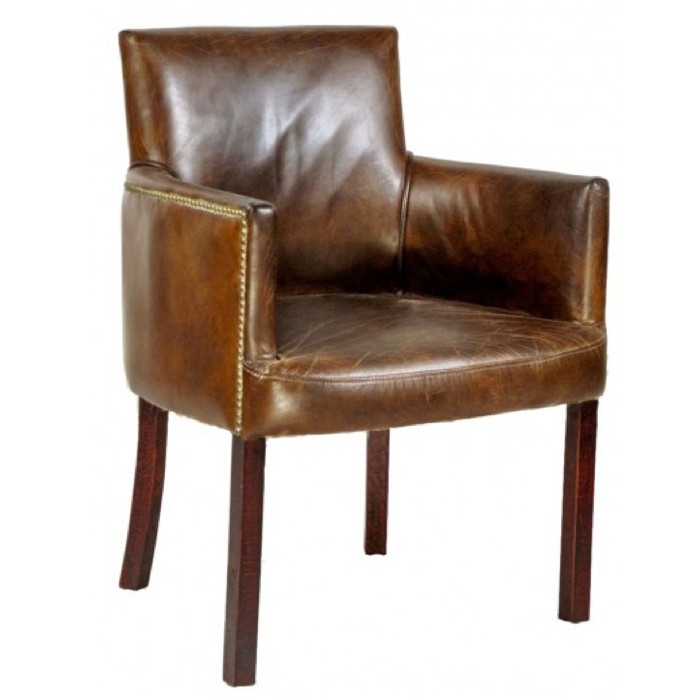Ithaca Carver Chair Brown