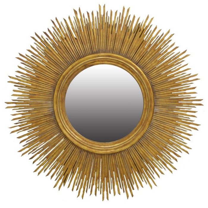 Sunburst Mirror Gold