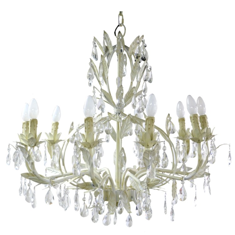 Florence Chandelier Large Cream
