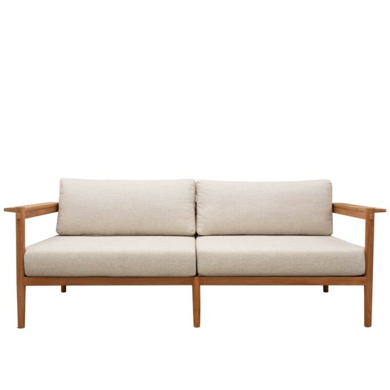Moby Teak Outdoor 3 Seater Sofa 11408